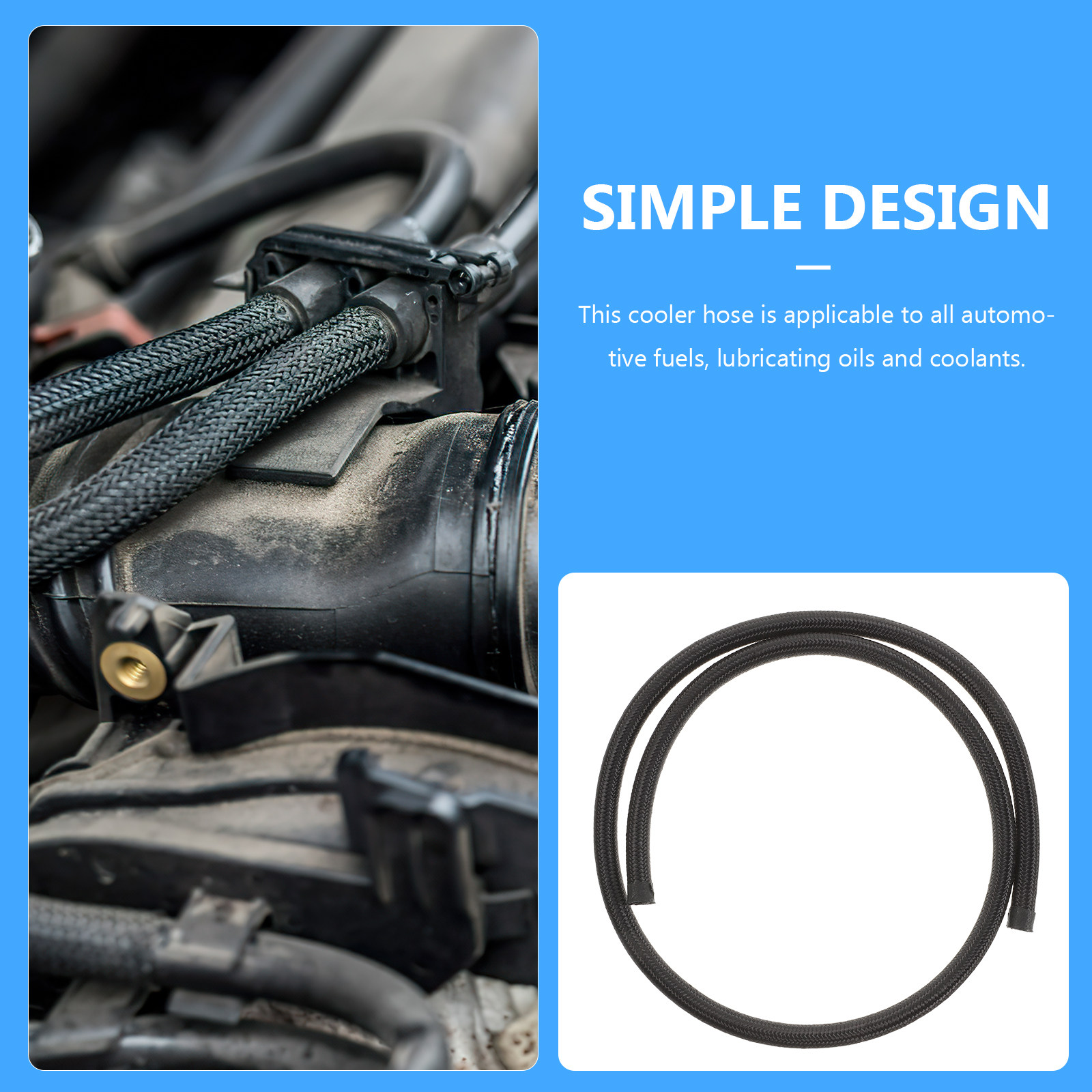 Transmission Cooler Line An6 N - Braided Line recension och pris