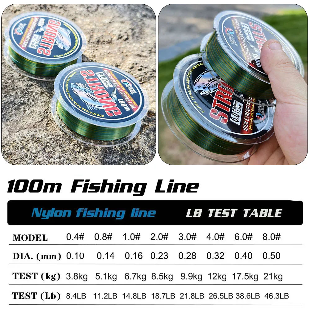 Limnoid100M Fluorocarbon Monof - Fluorocarbon Line recension och pris