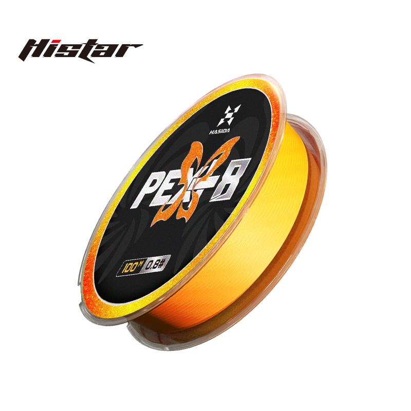 HASIDA Butterfly 100m 8Braided - Copolymer Line recension och pris