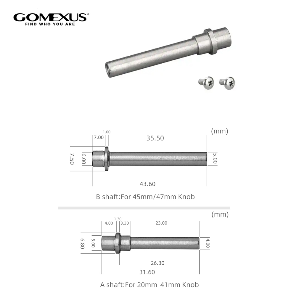 Gomexus Alloy Reel Shaft and B - Shimano Reel Stradic recension och pris
